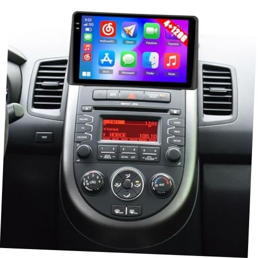 KIA Soul Car Radio – 9″ 1280×720 Touch Screen – 4+128G