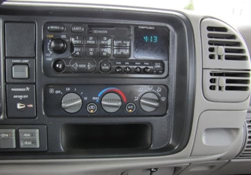 Radio Stereo CD Replacement Pocket Kit Compatible with Chevrolet Black