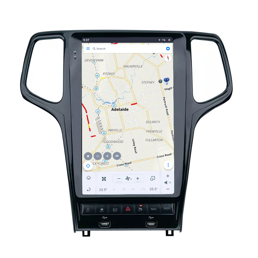Car Radio for Jeep Grand Cherokee 2014-2019 HD GPS Carplay DSP WiFi BT Music APP