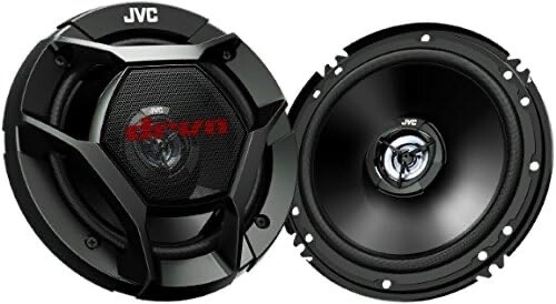 JVC KD-T720BT 1-DIN CD Receiver with Bluetooth + 2x 300w 6.5″ Car Speaker