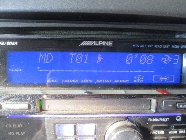 ALPINE MDA-W925JS Car Stereo head unit CD MD Player AM FM Good