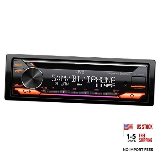 KD-T920BTS Car Stereo with Bluetooth, Front USB, AUX, Amazon Alexa, SiriusXM