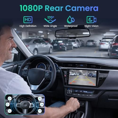 4Core 64G ROM Car Radio Stereo for Toyota 10 Inches 4 Core 2G RAM+64G ROM