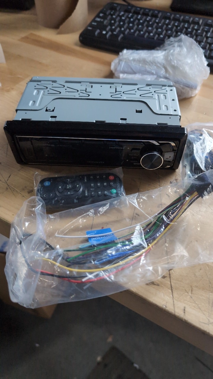 Kenwood Single DIN Bluetooth Car Stereo Receiver