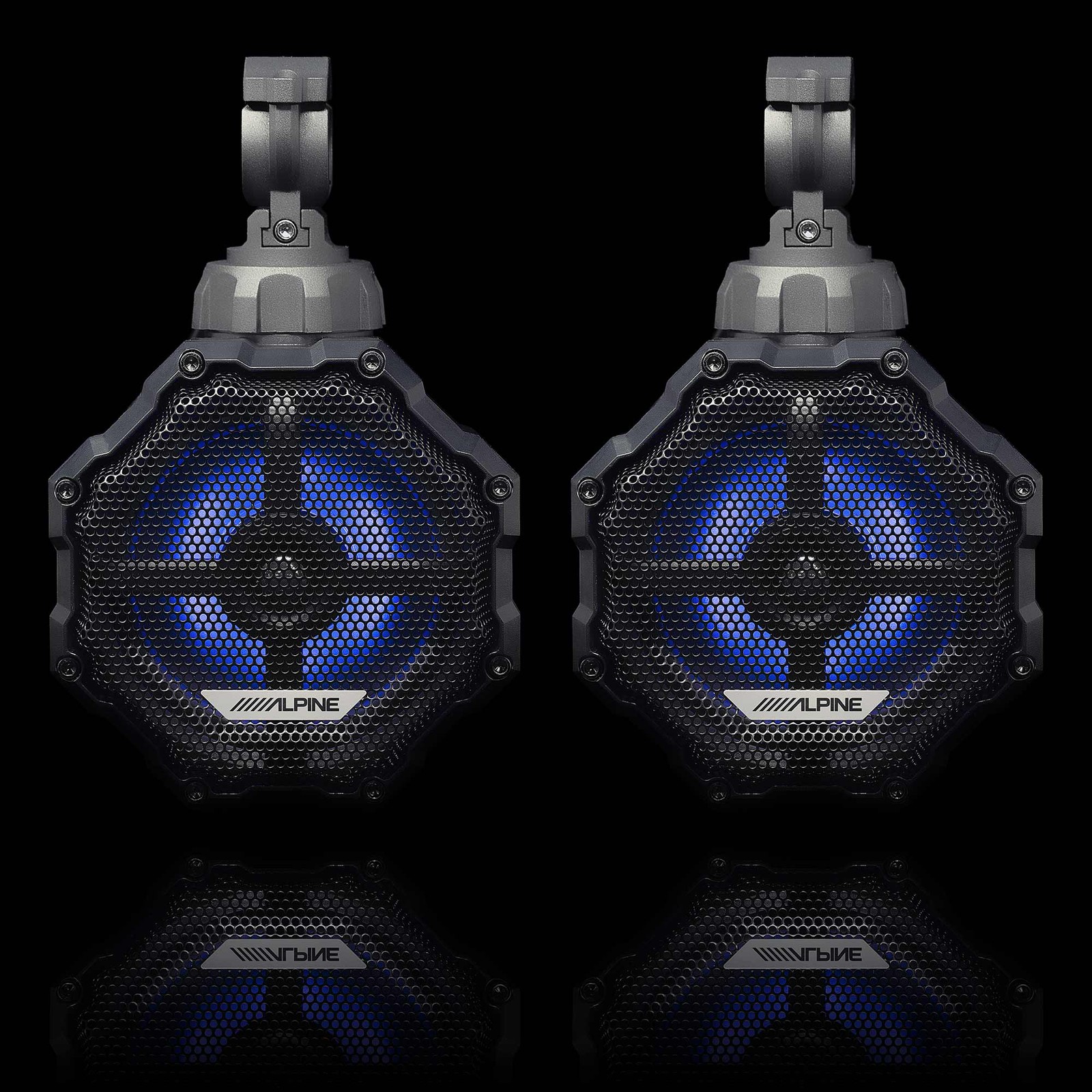 Alpine JL Wrangler i509-WRA-JL, (2 Pair ) SPV-10TW-WRA and SPV-65RGB-CAN Bundle