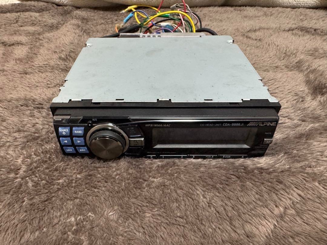 Alpine CDA-9886Ji USB CD Receiver Car Audio Head Unit 1DIN