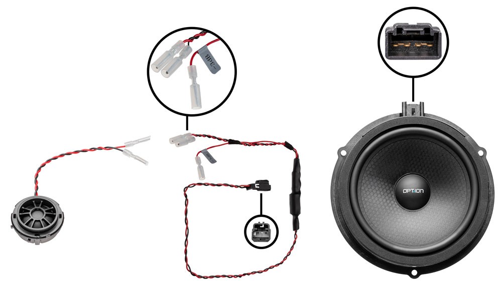 Sound System for Ford Kuga 3 (vFl) DSP Amp+Subwoofer+Speakers Music