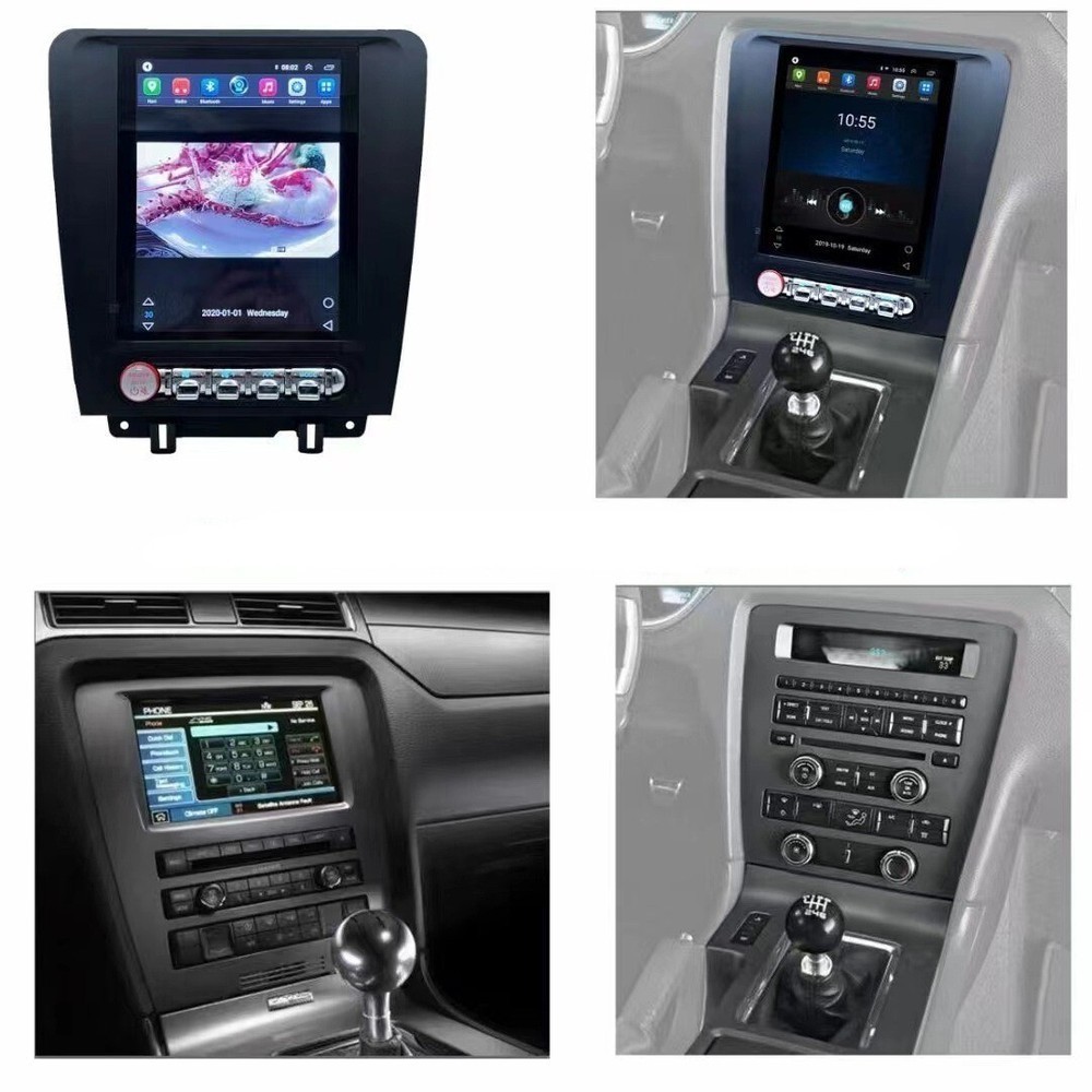 9.7″ Android Car Radio Stereo GPS Navigation Screen For Ford Mustang 2010-2014