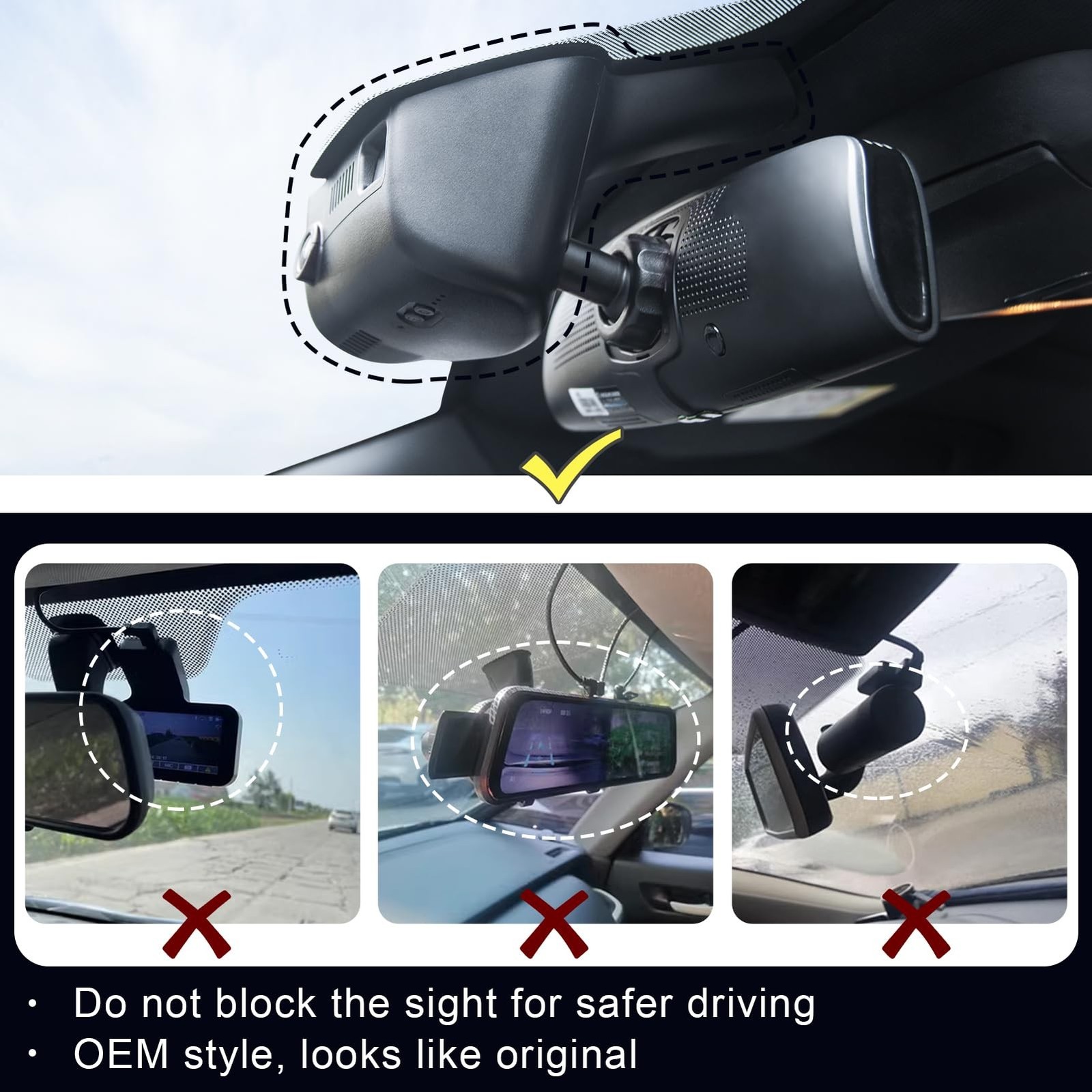 Front 4K & Rear 1080P Dash Cam Custom Fit Jeep Grand Cherokee 2016 2017 2018 …