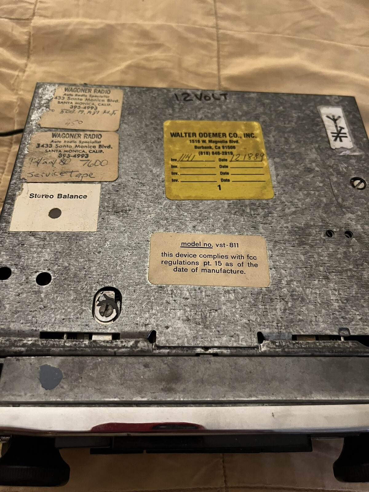 Becker Mexico Cassette Vollstereo with Amp with new Cable