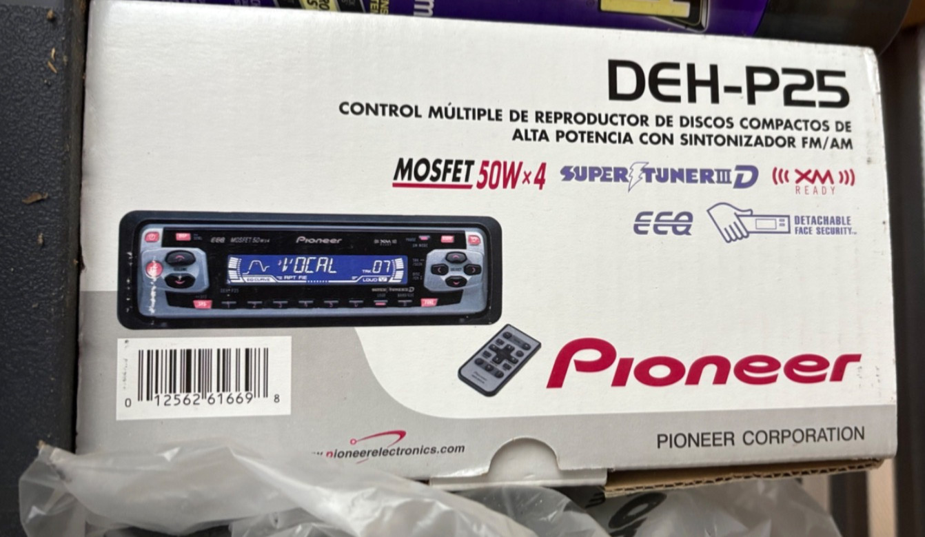 SUPER RARE PIONEER PREMIER DEH-P25 player