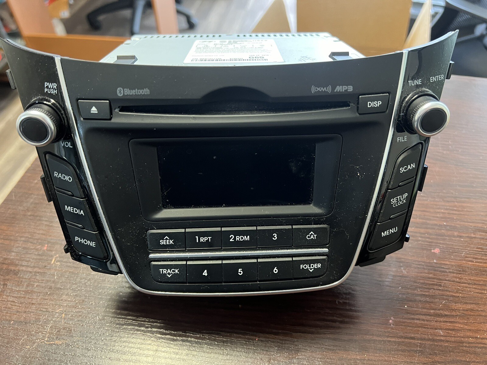 14 15 16 17 HYUNDAI ELANTRA GT AM/FM RADIO CD PLAYER RECEIVER BLUETOOTH