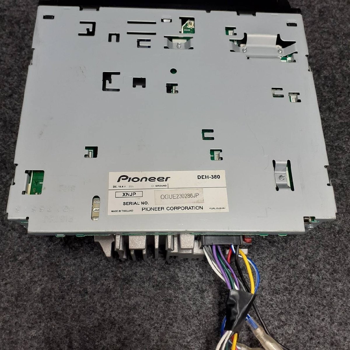 Carrozzeria DEH-380 AUX CD Player 1DIN Audio JAPAN