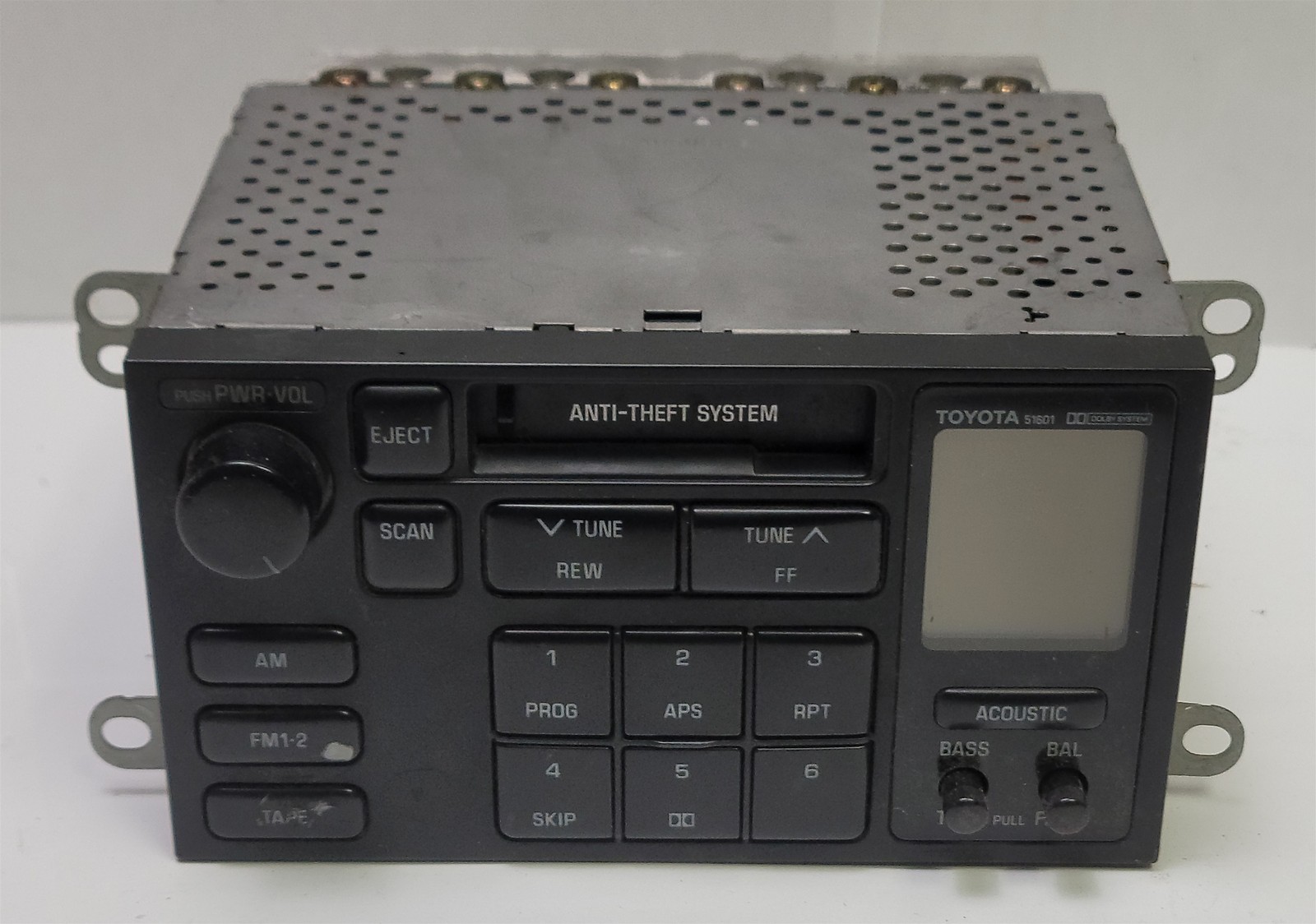 Toyota Matsushita 51601 / 86120-32351 / CQ-Ys891A / Cassette Radio (untested)