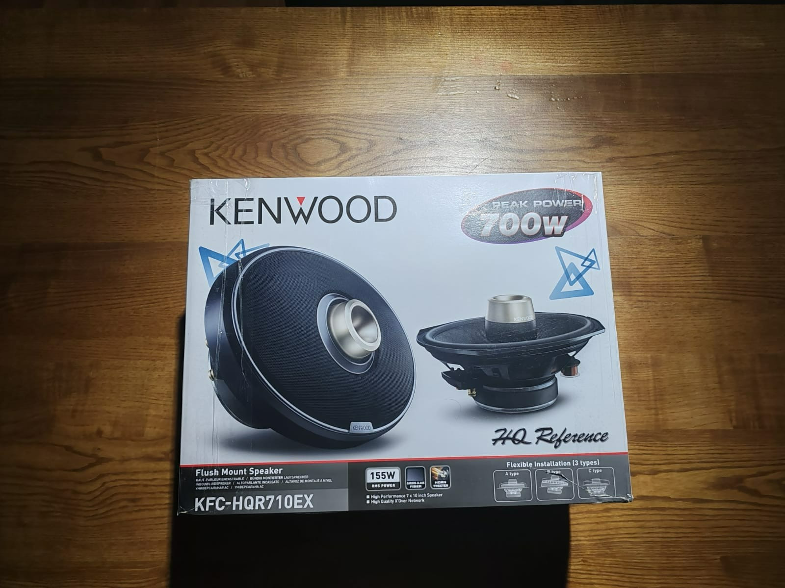 KENWOOD CAR SPEAKERS, Horn Tweeter Design, 97dB, 88mm KFC-HQR710EX- Beautiful ￼: