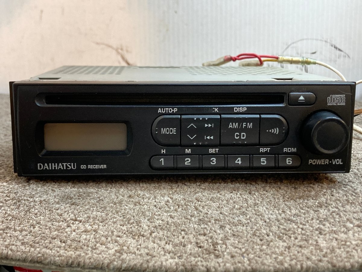Daihatsu 86180-B2100 Genuine ASAHI CD Tuner Audio Stereo Near Mint JAPAN