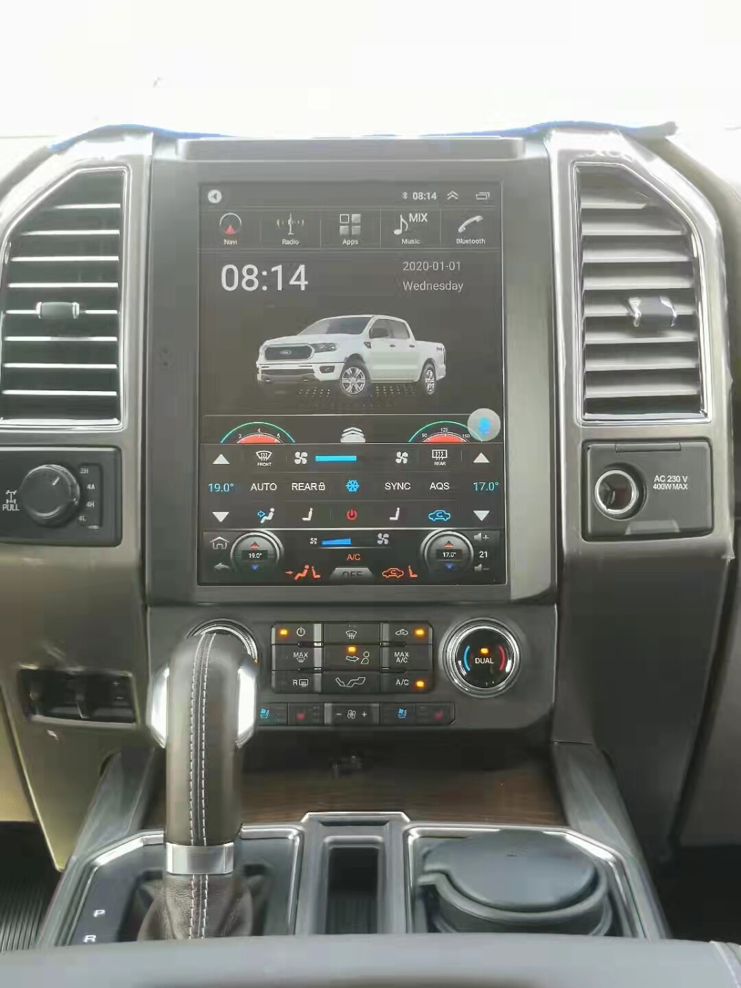 12.1″ Tesla Style Car Gps Radio Stereo Navigation For Ford F-150 2016-2021 2+32g