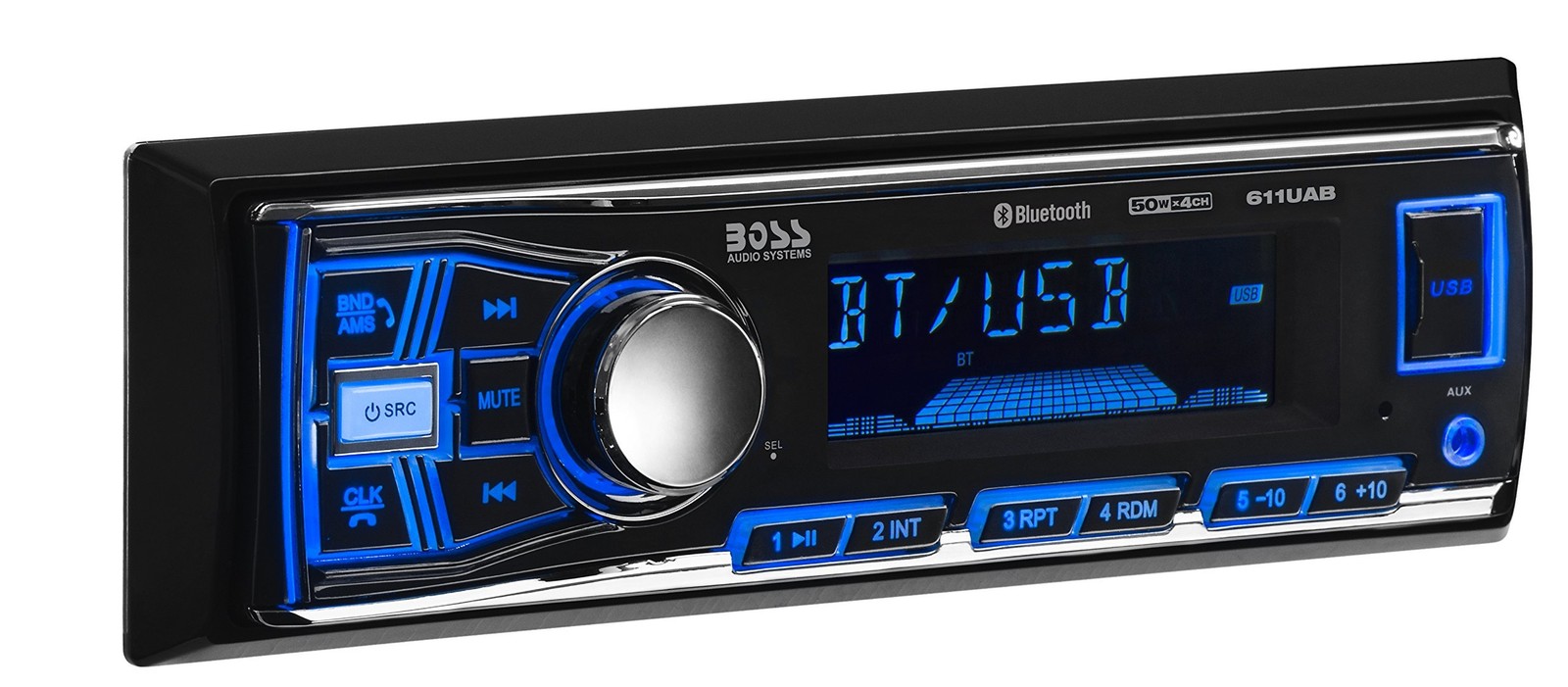BOSS Audio Systems 638BCK Car Stereo Package – Single Din, Bluetooth, No C