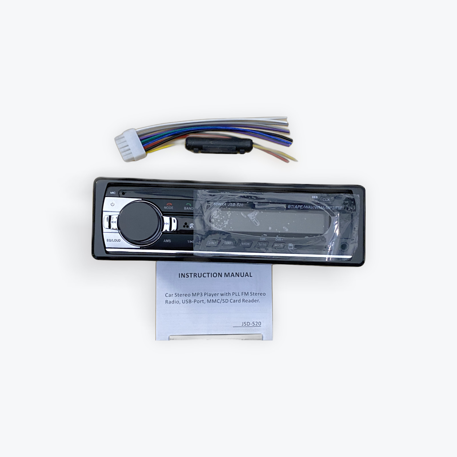 JSD – 520 Car MP3 Player With USB / SD Port & Controller