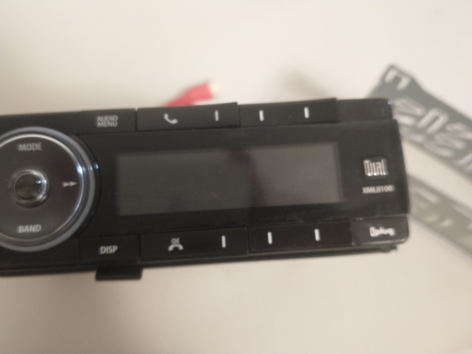 Dual Electronics Co. XML8100 iPod Dock station receiver in dash for auto