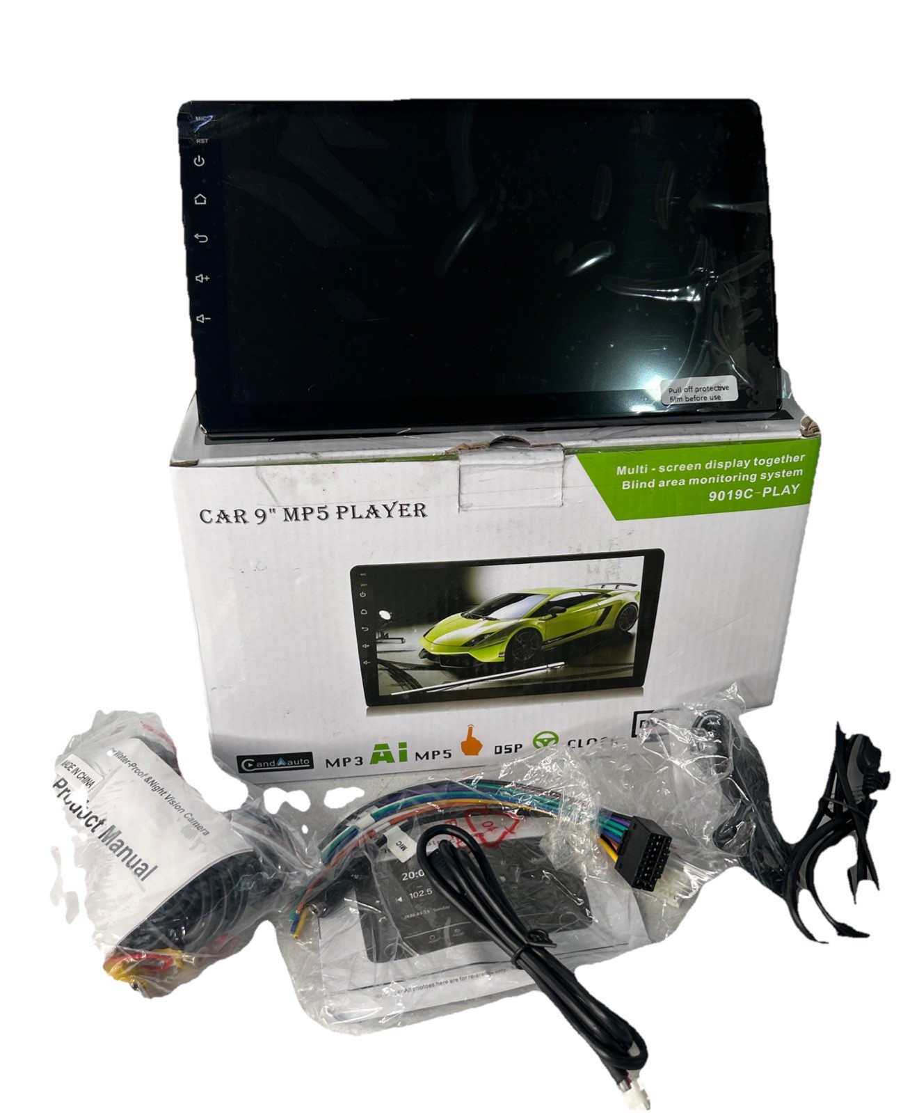 CML-Play 9019C-Play 9″ Car Stereo MP5 Player 1080P Touchscreen Radio Bluetooth