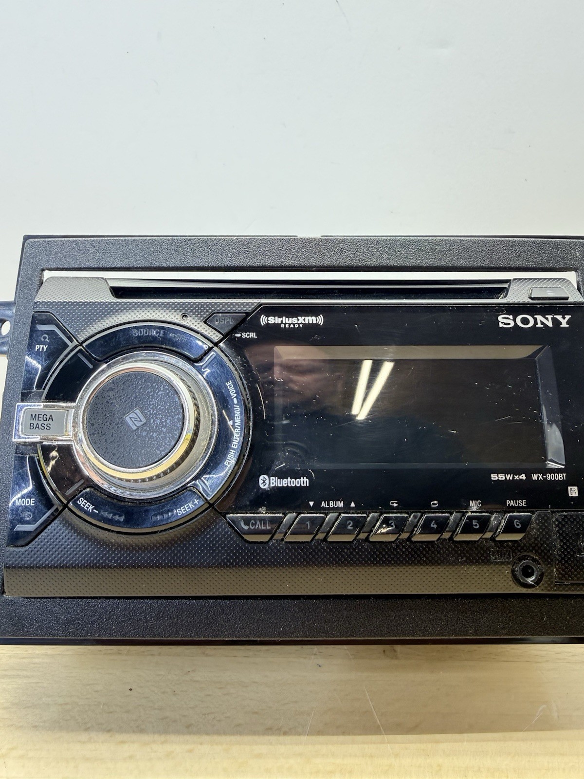 Sony WX-900BT Bluetooth CD Receiver SiriusXM USB AUX Car Stereo