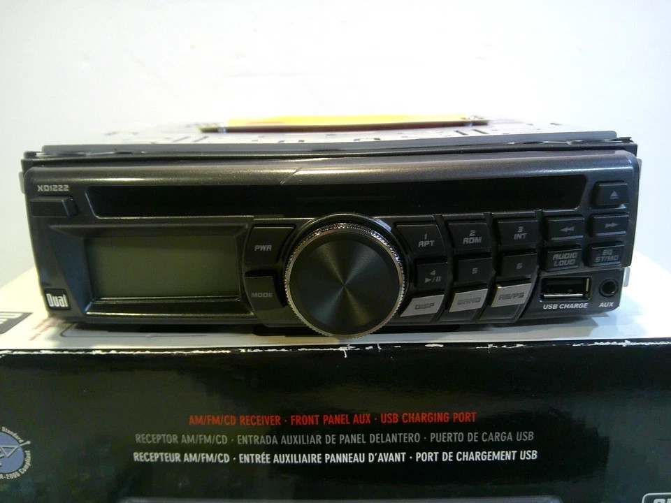 Dual XD1222 AM/FM/CD-RW Car Stereo Brand New Audio Never Installed
