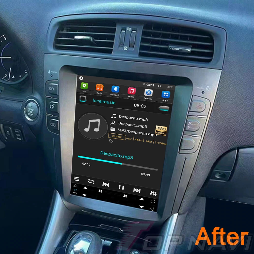 10.4″ For Lexus IS250 IS350 2006-2012 Car Radio with Apple CarPlay Android Auto