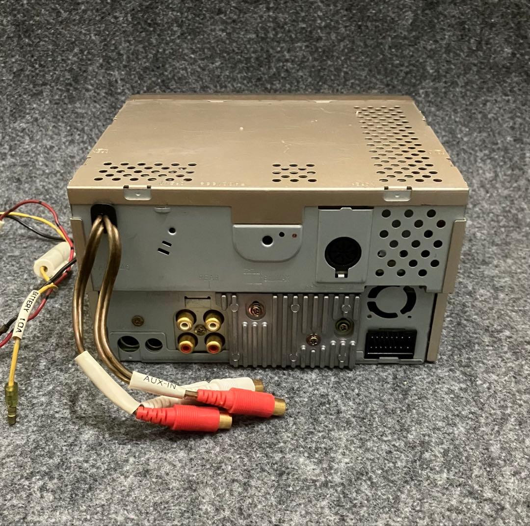 Panasonic CQ-VX5500D 2DIN Car Audio CD MD Player Analog Meter Silver Tested