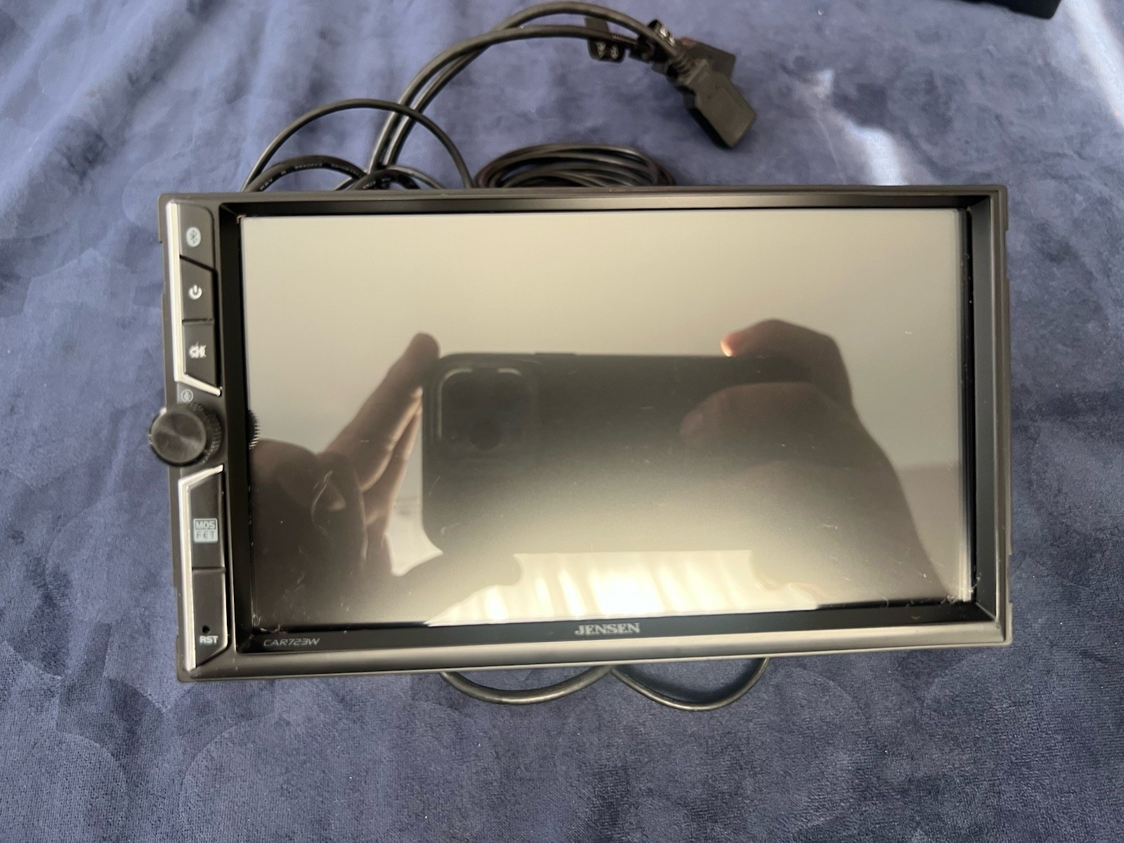⭐️Pre-Owned,TESTED⭐️ Jensen WIRELESS APPLE CARPLAY|BT|USB|AM/FM-(CAR723W)