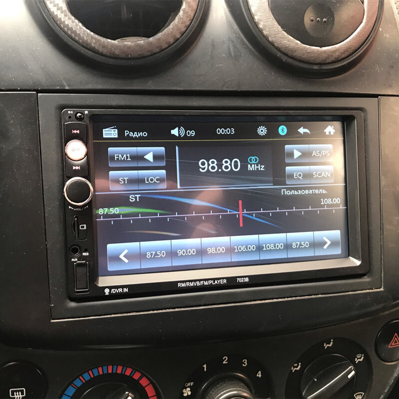 Car Radio 7″ HD Autoradio Multimedia Player Audio Stereo MP5 Bluetooth & Camera