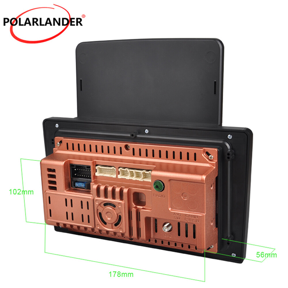 9.5″ 2 Din Touch Vertical Screen Android 9 Car Radio BT/FM/GPS 4Core MP5 Player