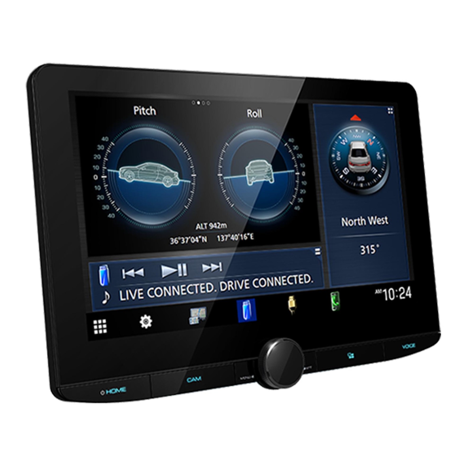 KENWOOD DMX1038S 10.1” Touchscreen Car Stereo Radio – Double DIN Bluetooth Re…