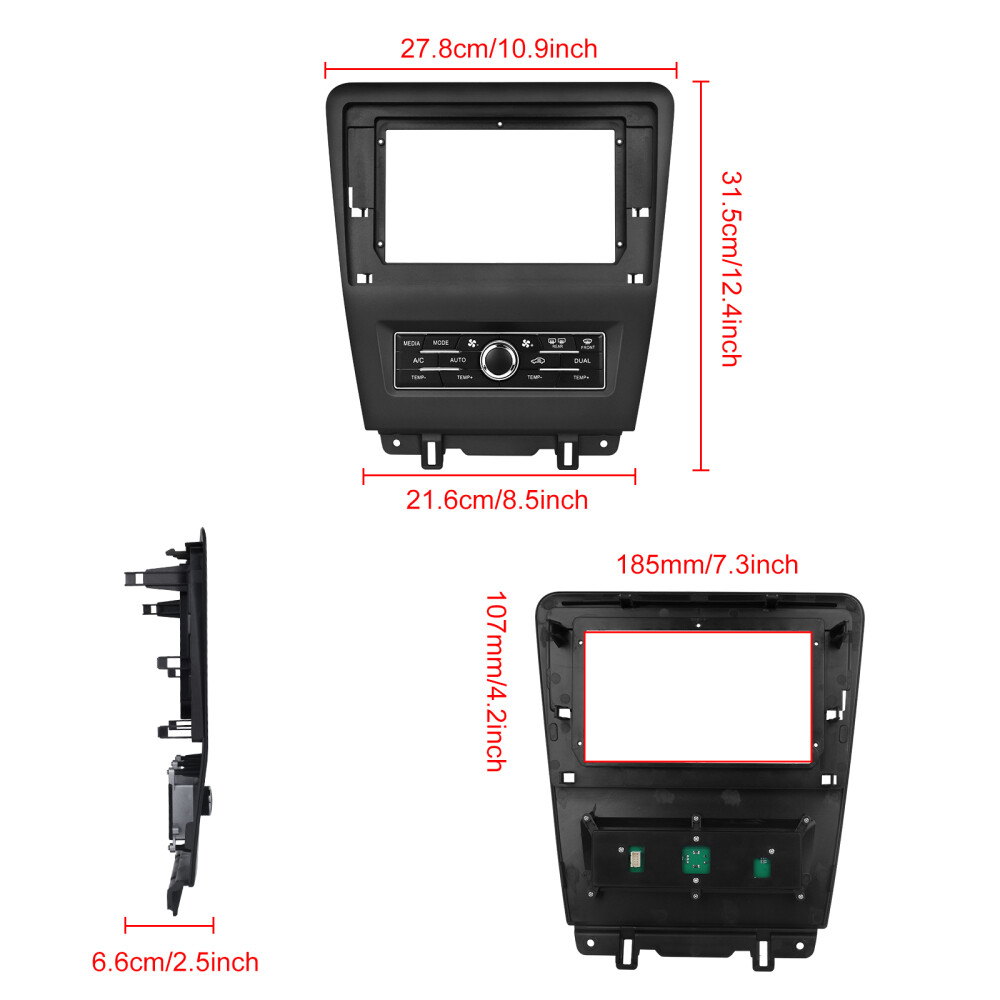 10″ Android 12 Car Radio Stereo Apple Carplay GPS Nav For Ford Mustang 10-14