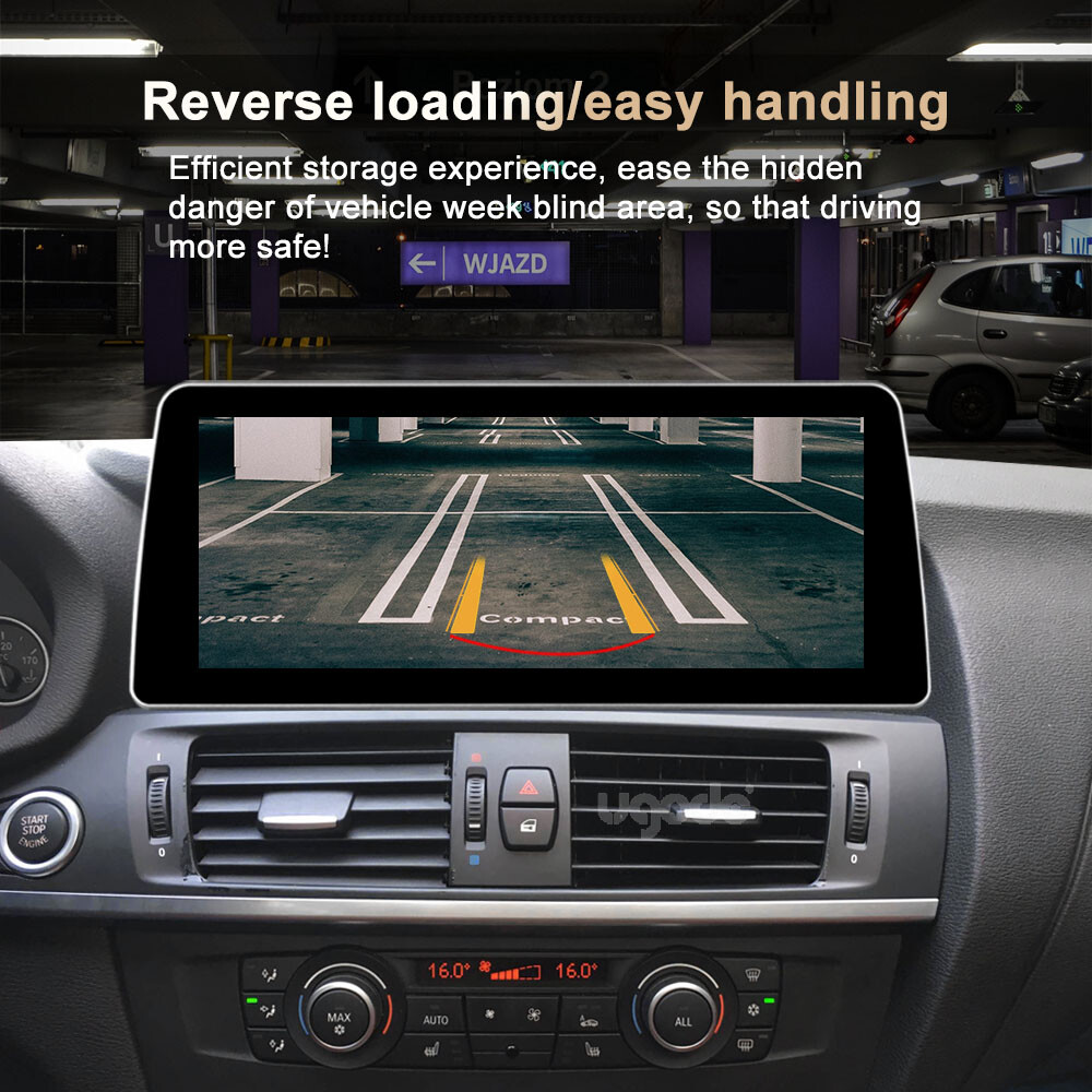 Ugode 12.3inch Android Screen UPGRADE Stereo GPS BMW X3 X4 F25 F26 2013-2016 NBT