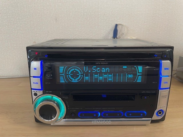 KENWOOD DPX-50MD 2Din Car Audio CD MD MDLP MP3 AUX Player Operation Confirmed