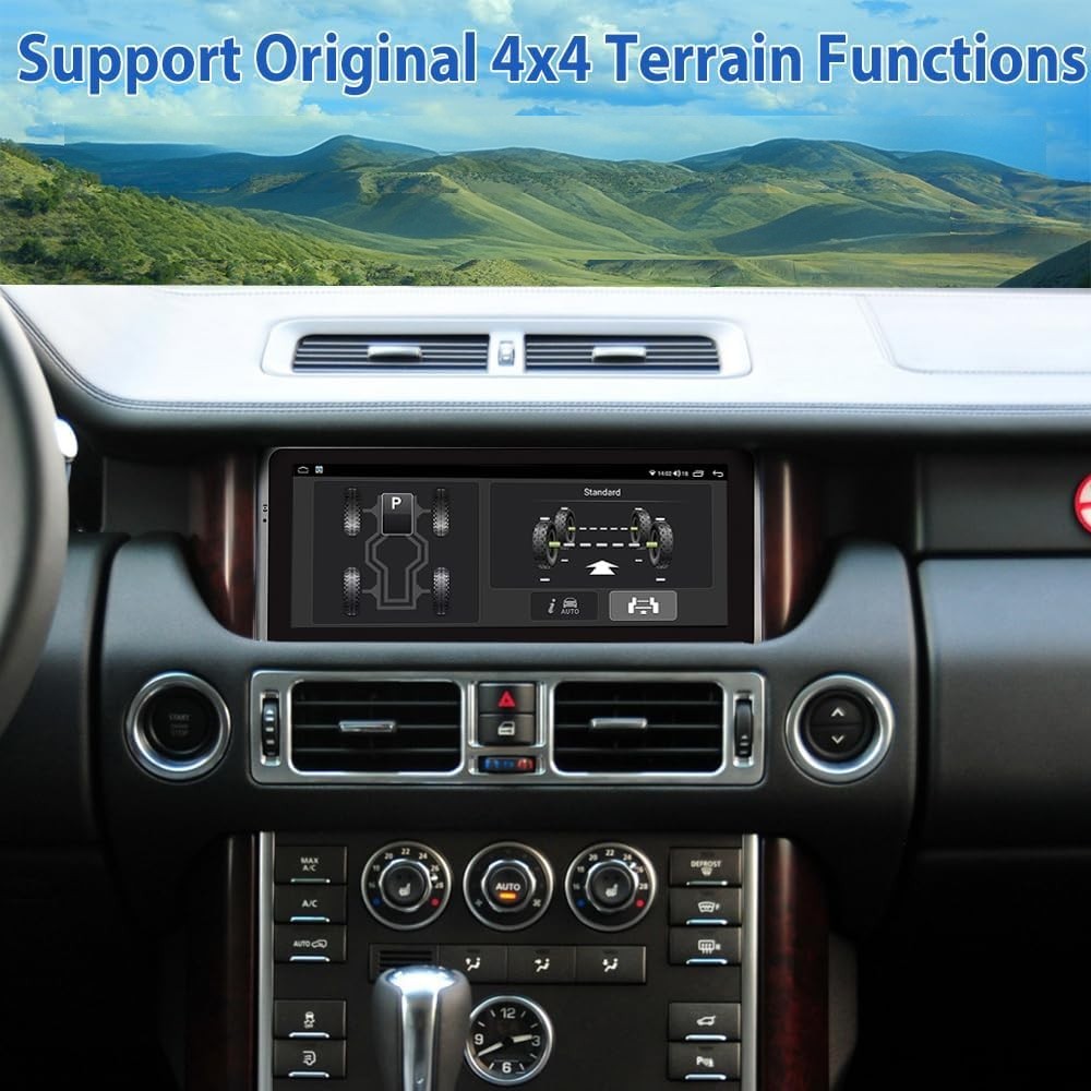 10.25″ Vertical Android Radio For Land Range Rover V8 L322 2005-2012 4+46GB