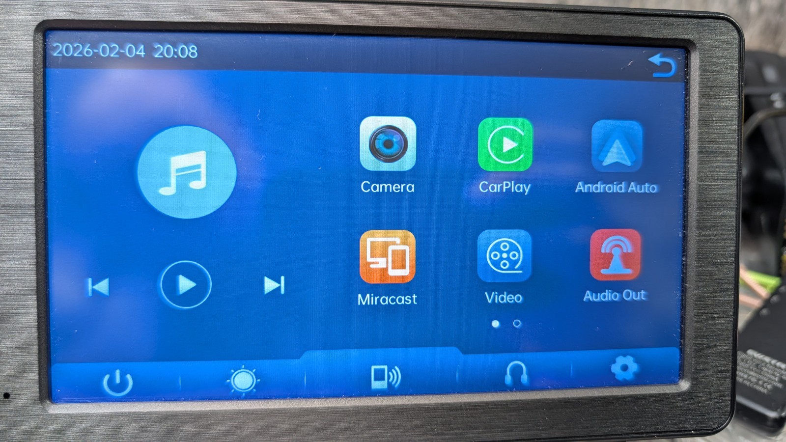 Portable Apple Carplay Screen for Car, 7″ HD Car Stereo Touchscreen 🔥New🔥