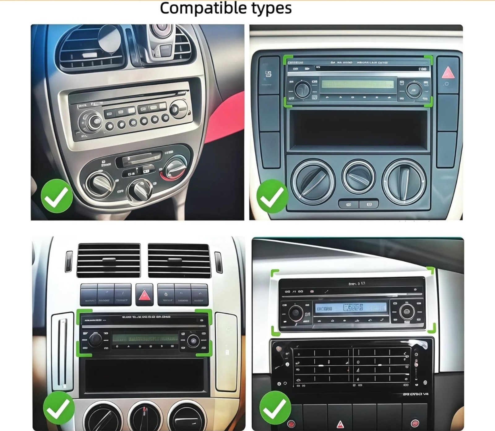 Single Din Car Stereo Wireless Apple Carplay 6.9 Touchscreen Bluetooth Radio Usb
