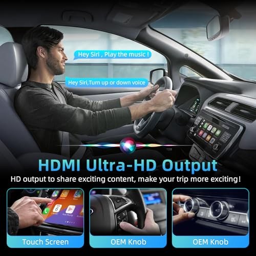 Autolinkr Wireless CarPlay Adapter, Magic AI Box, 3-in-1 for Apple CarPlay &