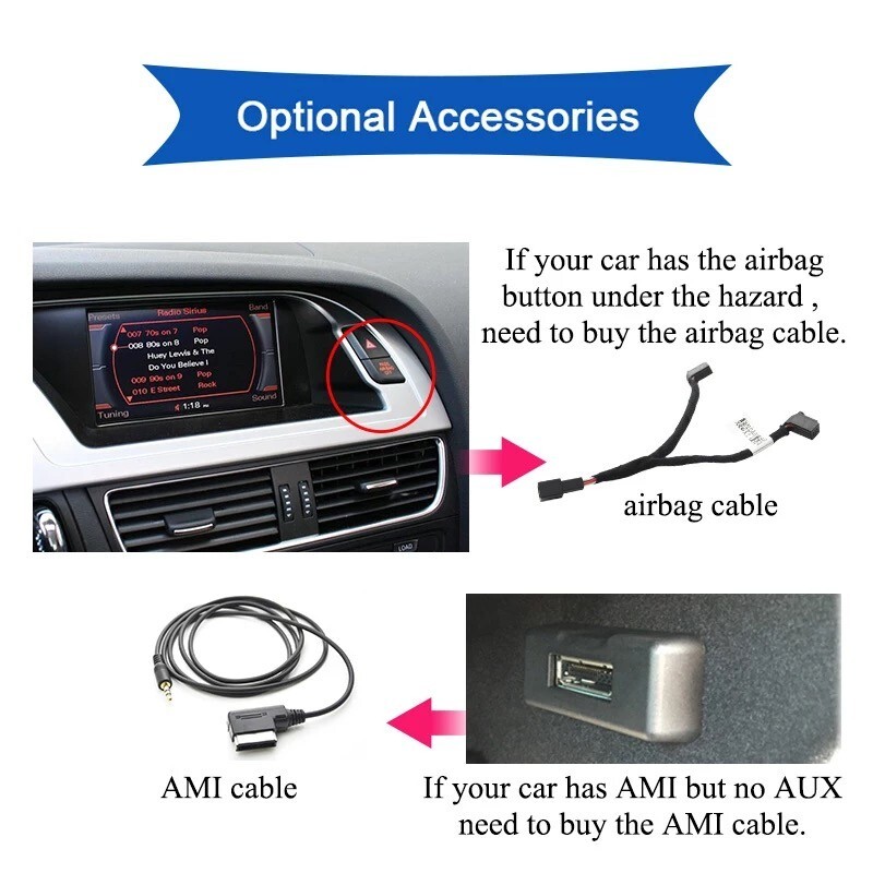 12.3″ Android Navigation Car Gps Stereo Radio Wifi 4+64g For Audi A4 A5 Mmi