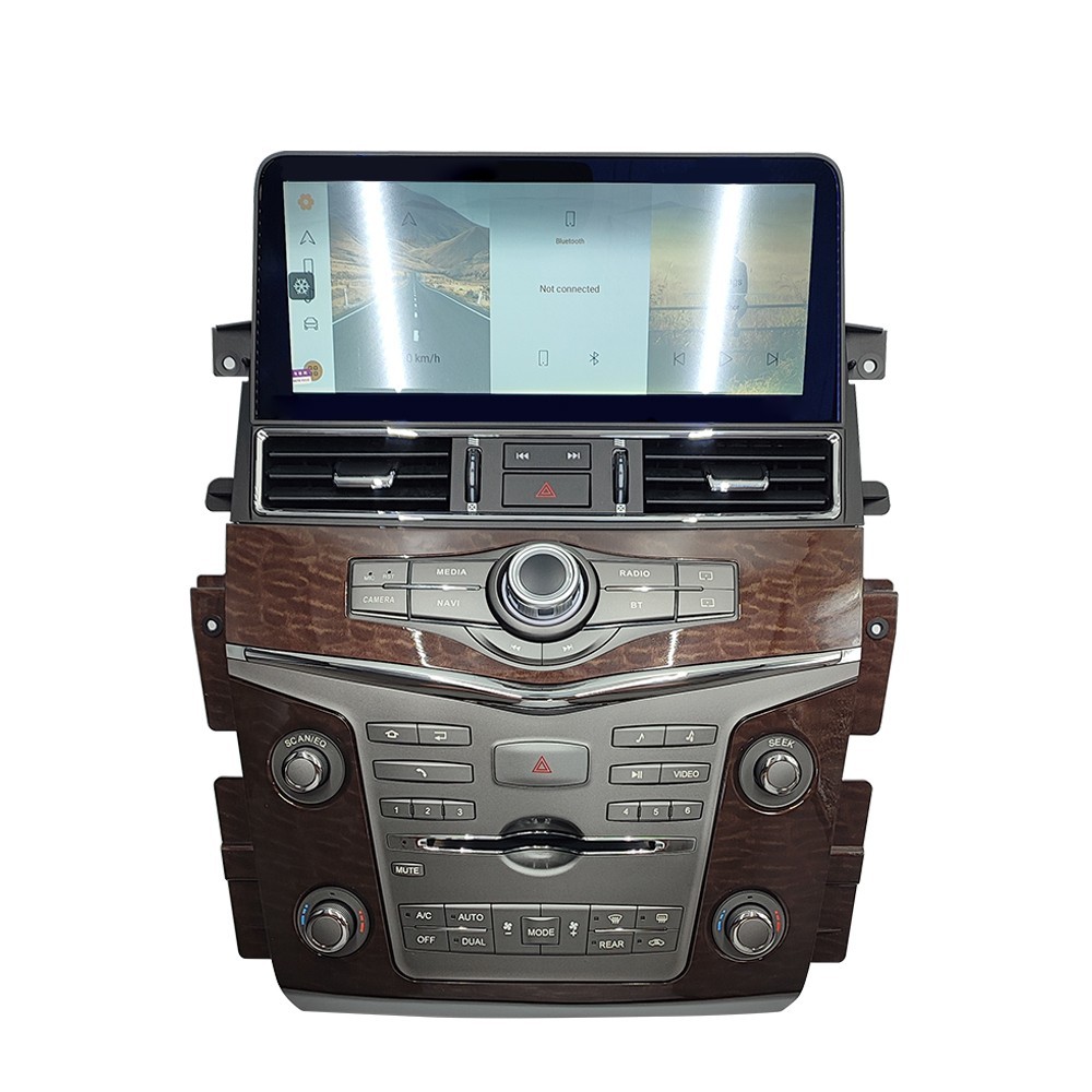 For Nissan Armada Patrol Infiniti QX56 QX80 Android Car Radio Carplay Stereo GPS