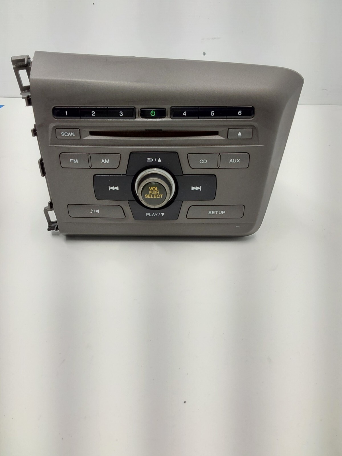 2012 Honda Civic AM/FM CD Radio Receiver w/ Faceplate 39100-TS8-A313-M1