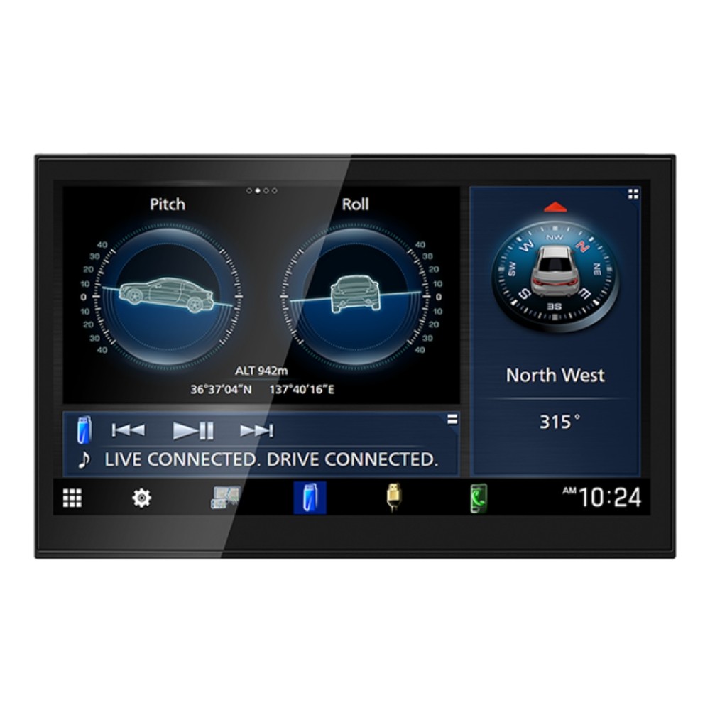 RFRB Kenwood DAX8000S 8″ Multimedia Receiver w/ Wired & Wireless Apple CarPlay
