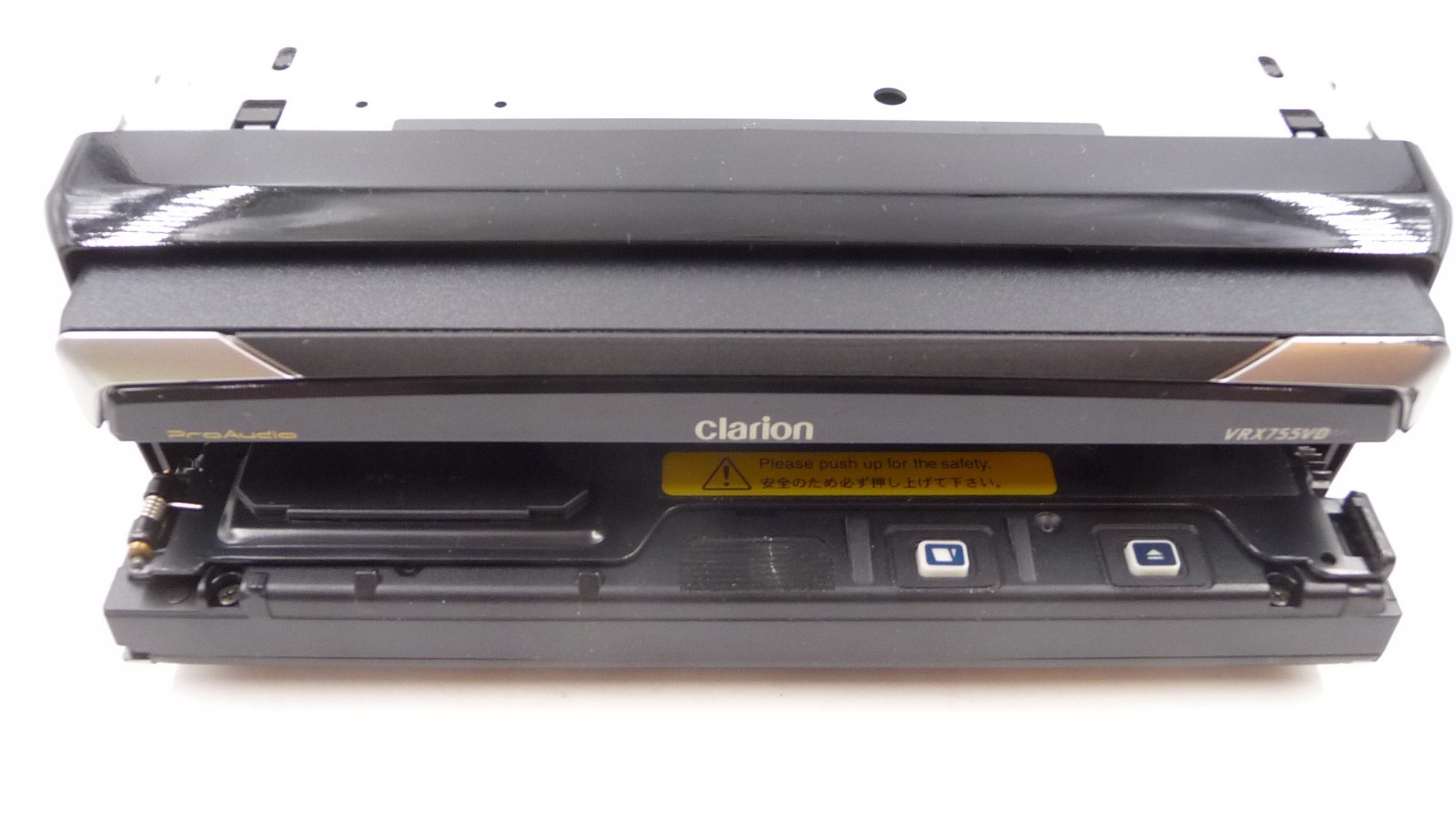 CLARION VRX755VD 7in tilt touchscreen display old school CD MP3 DVD stereo JAPAN