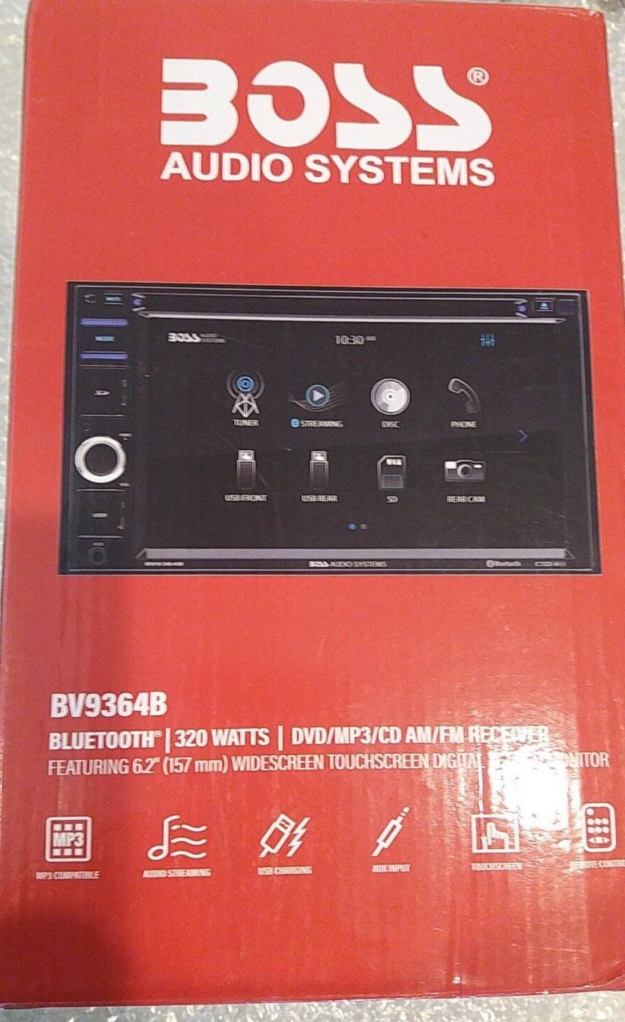 Boss BV9364B Audio Systems 6.2 Inch Bluetooth Car Stereo Touchscreen Receiver