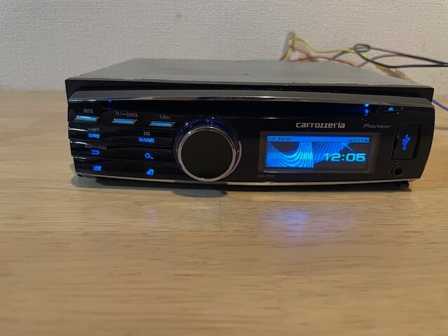 Pioneer Carrozzeria DEH-P760 1Din Car Audio CD Player AUX Working Tested