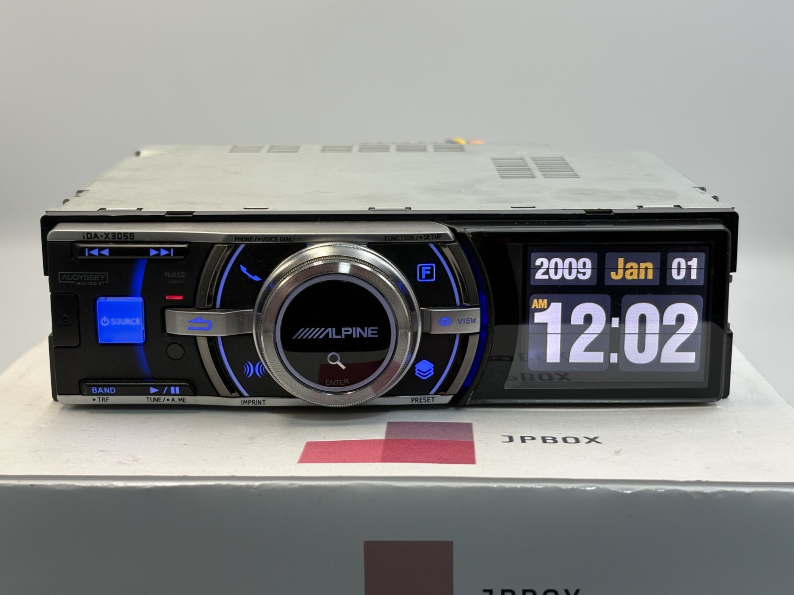 Alpine iDA-X305S Digital Media Head Unit 1DIN Car Audio Tested Working JP