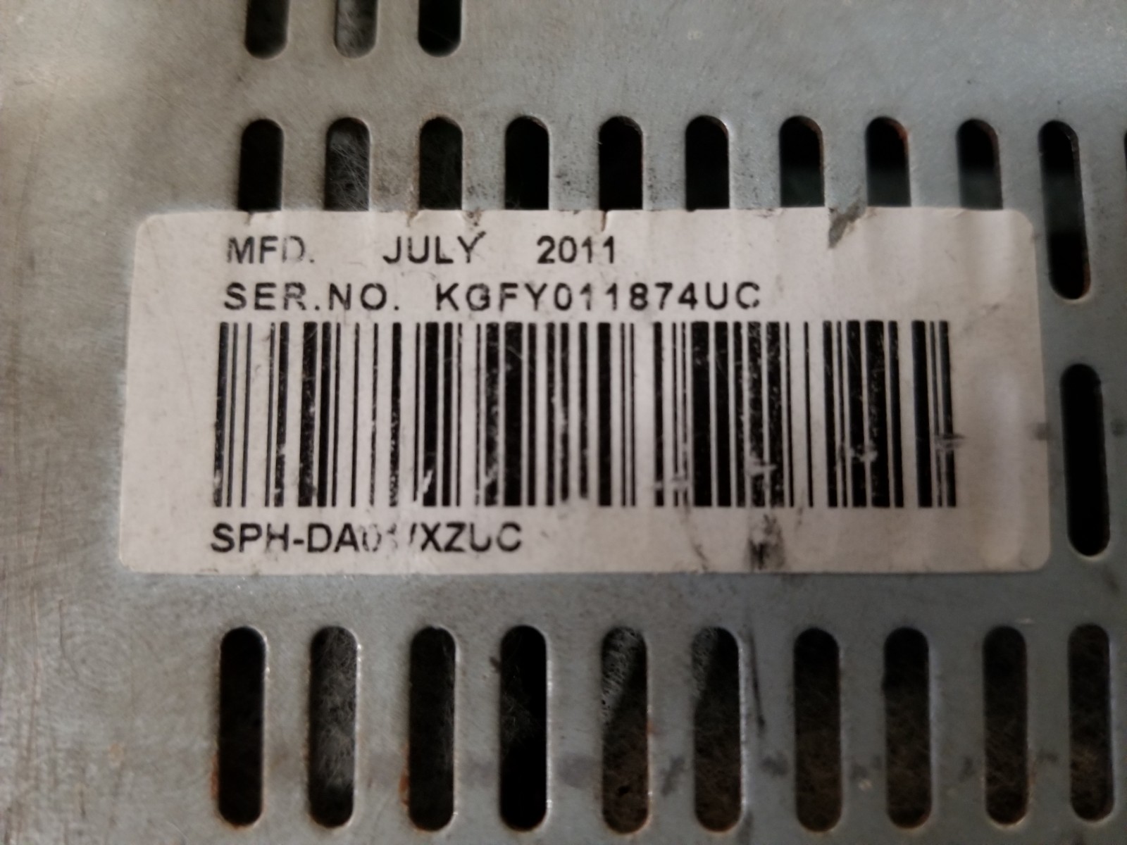 Pioneer SPH-DA01 Car Radio App Receiver UNTESTED Good Physical Condition Wires