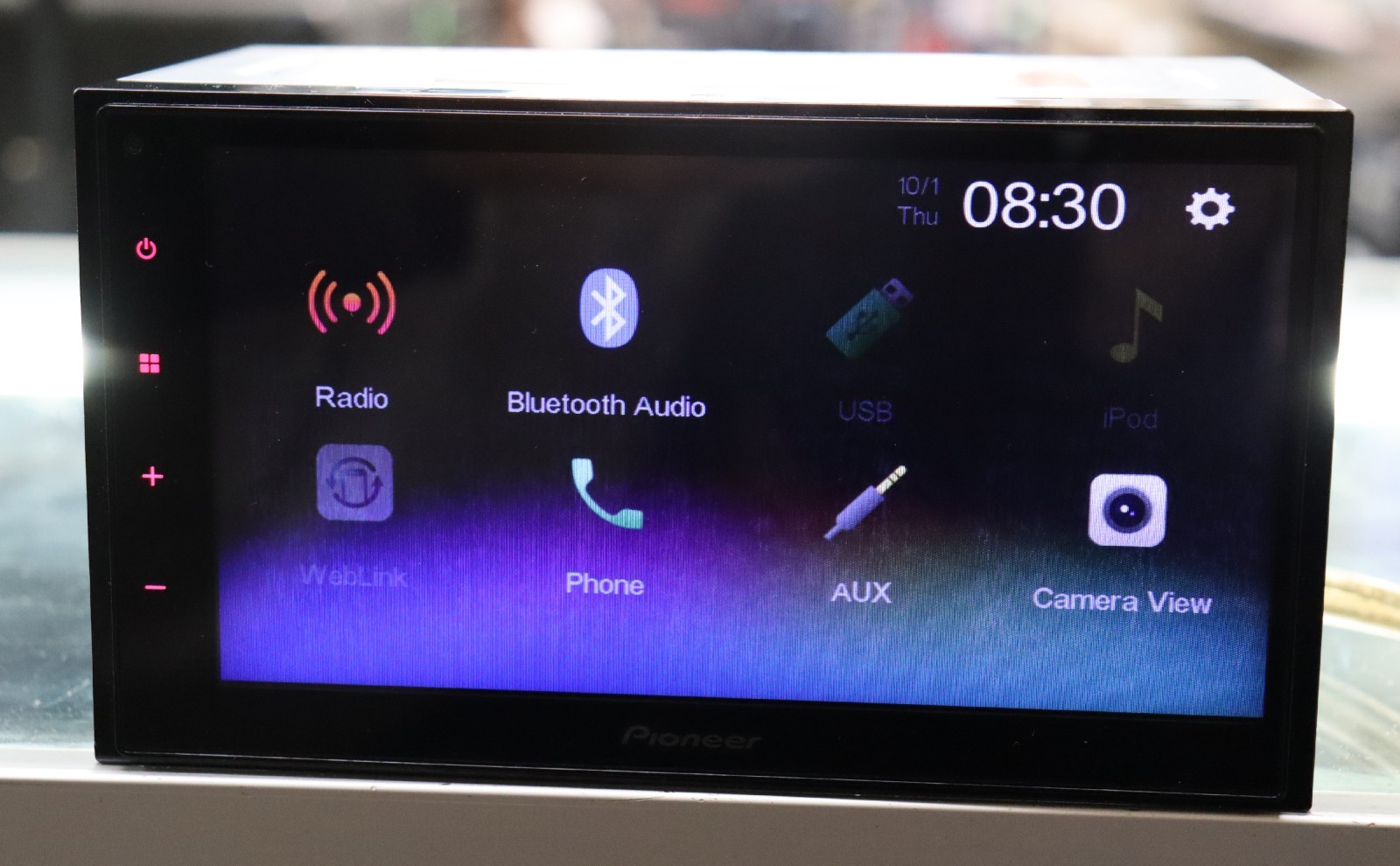 Pioneer DMH-342ex 6.8″ Touchscreen Multimedia Double-Din Car Stereo – NEW OB!